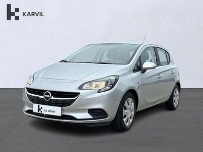 Sølvmetal Brugt 2017 Opel Corsa Enjoy Hatchback | 79.900 kr. (Fair pris)