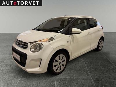 Hvid Brugt 2016 Citroën C1 PureTech Hatchback | 44.700 kr. (God pris)
