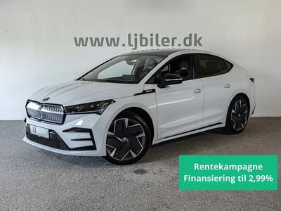 Hvidmetal Brugt 2022 Skoda Enyaq iV RS SUV | 319.800 kr. (Fair pris)