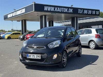Sort Brugt 2013 Kia Picanto Active Hatchback | 21.900 kr. (God pris)