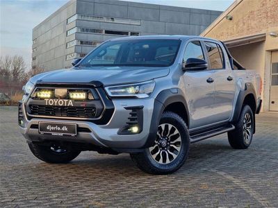 brugt Toyota HiLux Dobb.Kab. 2,8 D-4D GR Sport AWD 204HK DobKab 6g Aut.