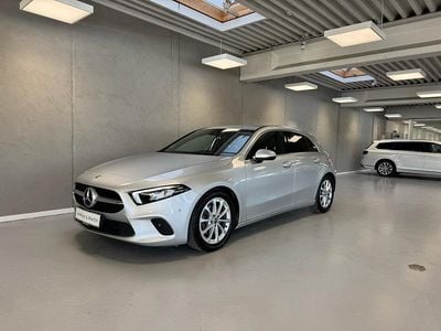 Brugt Mercedes A200 Progressive 163 HK (119 kW) 2019 Iridiumsoelvmetallak Hatchback