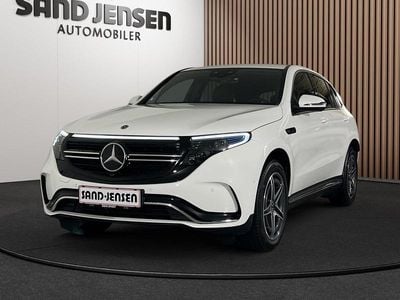 Hvid Brugt 2023 Mercedes EQC400 AMG line SUV | 359.900 kr.