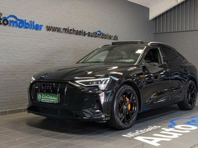 Sortmetal Brugt 2022 Audi e-tron Black Edition SUV | 499.900 kr. (Dyr)
