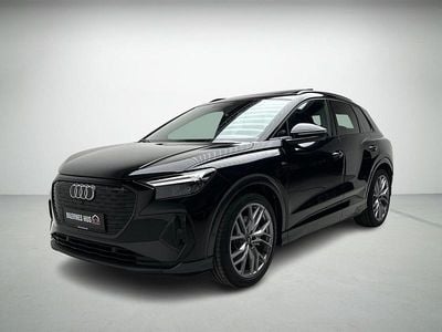 Brugt Audi Q4 e-tron S-Line 150 kW (204 HK) 2023 Sortmetal SUV