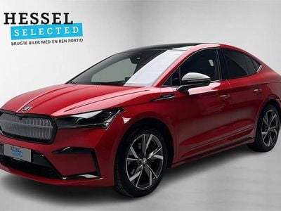 Velvet red Brugt 2024 Skoda Enyaq iV SportLine SUV | 329.900 kr.