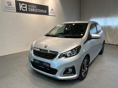 Sølvmetal Brugt 2017 Peugeot 108 Griffe Hatchback | 74.900 kr. (Lidt for dyr)