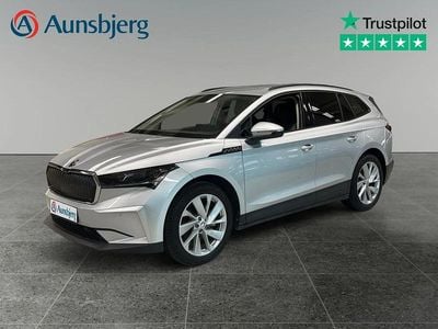 Brugt Skoda Enyaq iV 132 kW (180 HK) 2022 Sølv metal SUV