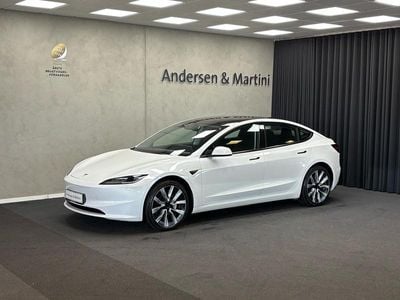 Hvidmetal Brugt 2023 Tesla Model 3 Sedan | 249.400 kr. (Fair pris)
