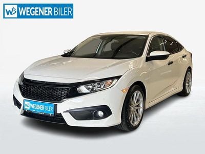 Hvid Brugt 2018 Honda Civic Elegance Sedan | 184.800 kr. (Lidt for dyr)