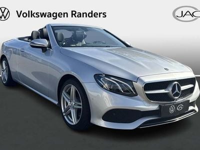 Sølvmetal Brugt 2018 Mercedes E200 Cabriolet | 499.900 kr.