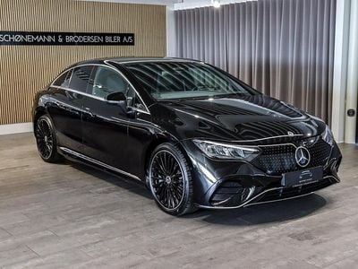 Sortmetal Brugt 2024 Mercedes EQE350 AMG Sedan | 499.900 kr. (Lidt for dyr)