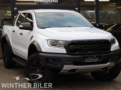 Hvid Brugt 2019 Ford Ranger Raptor Afhentning | 229.900 kr.