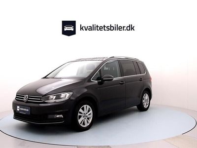 brugt VW Touran 1,5 TSI EVO ACT Highline Family DSG 150HK 7g Aut.