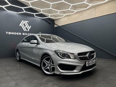Brugt Mercedes CLA220 AMG line 170 HK (125 kW) 2013 Sølvmetal Sedan