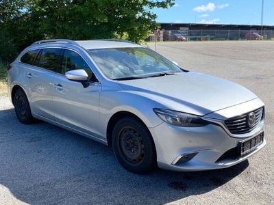 Sølvmetal Brugt 2015 Mazda 6 Optimum Stationcar | 40.000 kr.