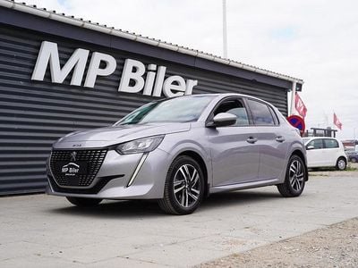 Gråmetal Brugt 2020 Peugeot 208 Allure Sky Hatchback | 99.700 kr. (Lidt for dyr)