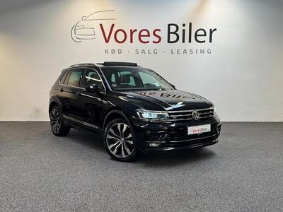 Sortmetal Brugt 2019 VW Tiguan R-line SUV | 439.900 kr.