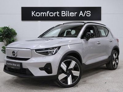 Sølvmetal Brugt 2022 Volvo XC40 Ultimate SUV | 249.800 kr. (God pris)