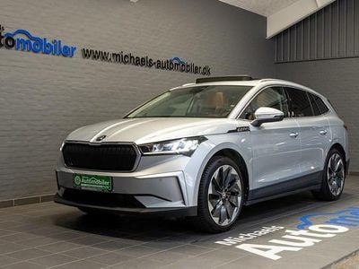 Sølvmetal Brugt 2021 Skoda Enyaq iV ecoSuite SUV | 229.900 kr. (Fair pris)