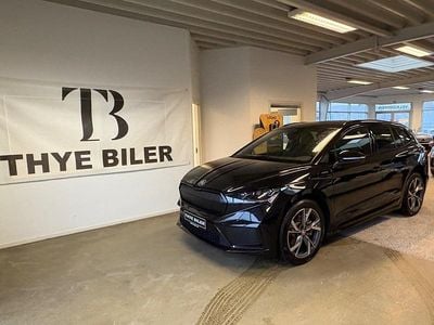 Sortmetal Brugt 2023 Skoda Enyaq iV SportLine SUV | 244.900 kr. (Fair pris)
