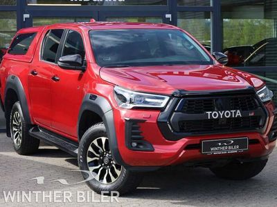 Rødmetal Brugt 2024 Toyota HiLux Sport Afhentning | 419.900 kr.
