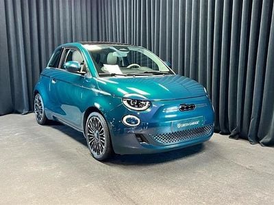 Peackok blue Brugt 2023 Fiat 500e La Prima Hatchback | 164.900 kr. (Fair pris)