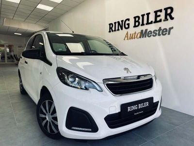 Hvid Brugt 2014 Peugeot 108 Access Hatchback | 44.800 kr. (Fair pris)