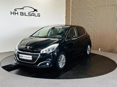 Sort Brugt 2019 Peugeot 208 Allure Sky Hatchback | 79.700 kr. (Fair pris)