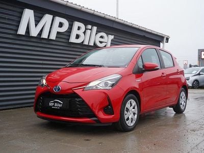 Rød Brugt 2020 Toyota Yaris Hybrid H2 Hatchback | 129.700 kr. (Super pris)