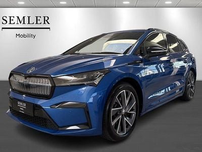 Blå Brugt 2023 Skoda Enyaq iV SportLine SUV | 309.900 kr. (Fair pris)