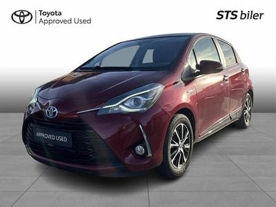 Brugt Toyota Yaris Hybrid H3 100 HK (73 kW) 2019 Tokyo red Hatchback