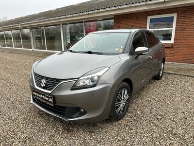 Metallic glistening grey Brugt 2016 Suzuki Baleno Exclusive Hatchback | 109.900 kr. (Dyr)
