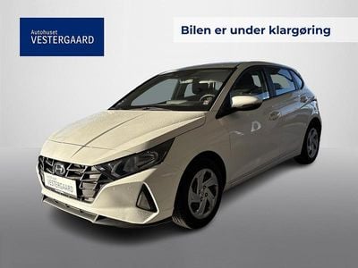 Hvid Brugt 2021 Hyundai i20 Comfort Hatchback | 144.600 kr. (Lidt for dyr)