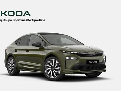 Grønmetal Brugt 2026 Skoda Enyaq iV SportLine SUV | 419.700 kr. (Lidt for dyr)