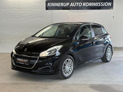 Grå Brugt 2017 Peugeot 208 Hatchback | 54.900 kr. (Super pris)