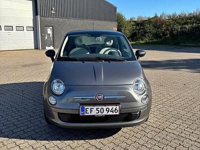 Brugt Fiat 500 Lounge 69 HK (50 kW) 2008 Grå Hatchback
