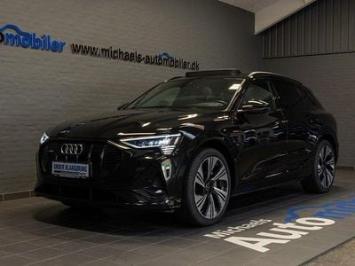 Sortmetal Brugt 2021 Audi e-tron S-Line SUV | 449.900 kr. (Dyr)