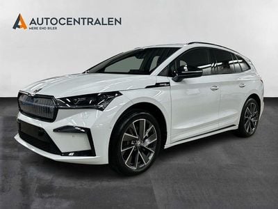 Hvidmetal Brugt 2024 Skoda Enyaq iV SportLine SUV | 389.900 kr. (Lidt for dyr)