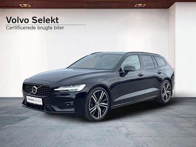 Brugt Volvo V60 R-Design 190 HK (139 kW) 2020 Sortmetal Stationcar