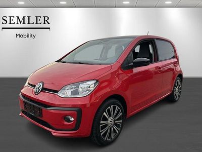 Rød Brugt 2017 VW up! move up! Hatchback | 84.900 kr. (Lidt for dyr)
