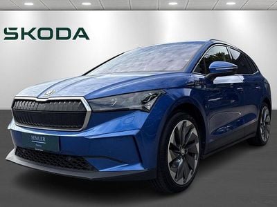 Blåmetal Brugt 2021 Skoda Enyaq iV SUV | 254.900 kr. (Fair pris)
