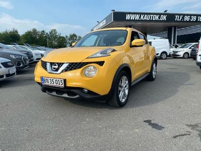 Gul Brugt 2015 Nissan Juke Acenta SUV | 54.900 kr. (Fair pris)