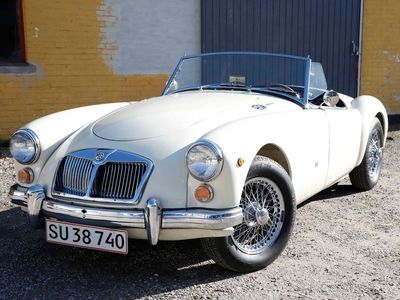 Hvid Brugt 1962 MG MGA | 175.000 kr.