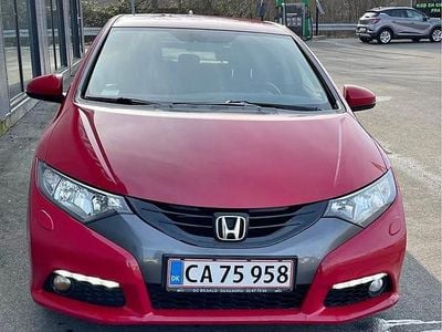 Rød Brugt 2012 Honda Civic Hatchback | 49.000 kr.