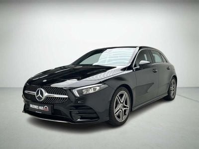 Sort Brugt 2018 Mercedes A220 AMG line Hatchback | 264.980 kr. (Super pris)