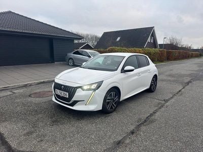 Hvid Brugt 2021 Peugeot 208 Hatchback | 89.800 kr. (God pris)