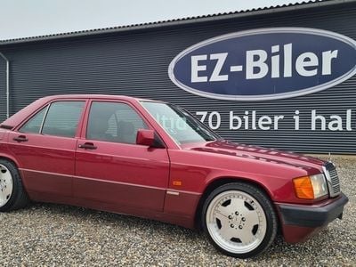 Brugt Mercedes 190 Sportline 122 HK (89 kW) 1991 Rød Sedan