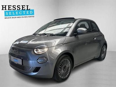 Gråmetal Brugt 2022 Fiat 500e Icon Cabriolet | 154.900 kr. (Lidt for dyr)
