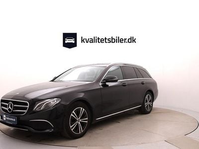 Sort Brugt 2019 Mercedes E220 Avantgarde Stationcar | 299.900 kr.